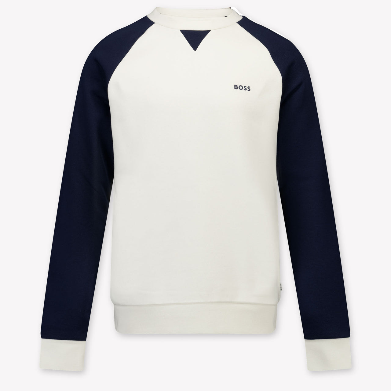 Boss Kinder Jongens Trui In Off White