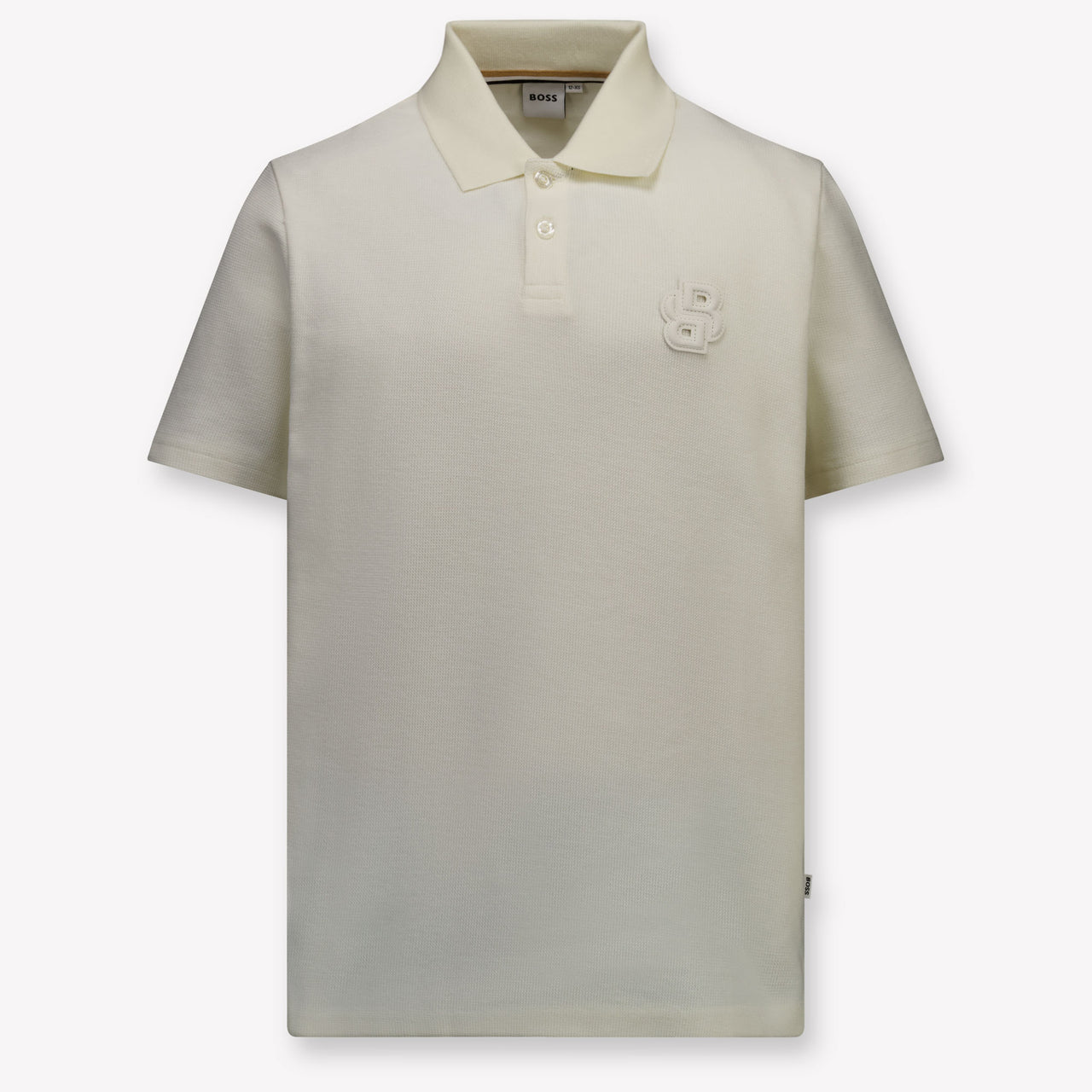 Boss Kinder Jongens Polo In Off White