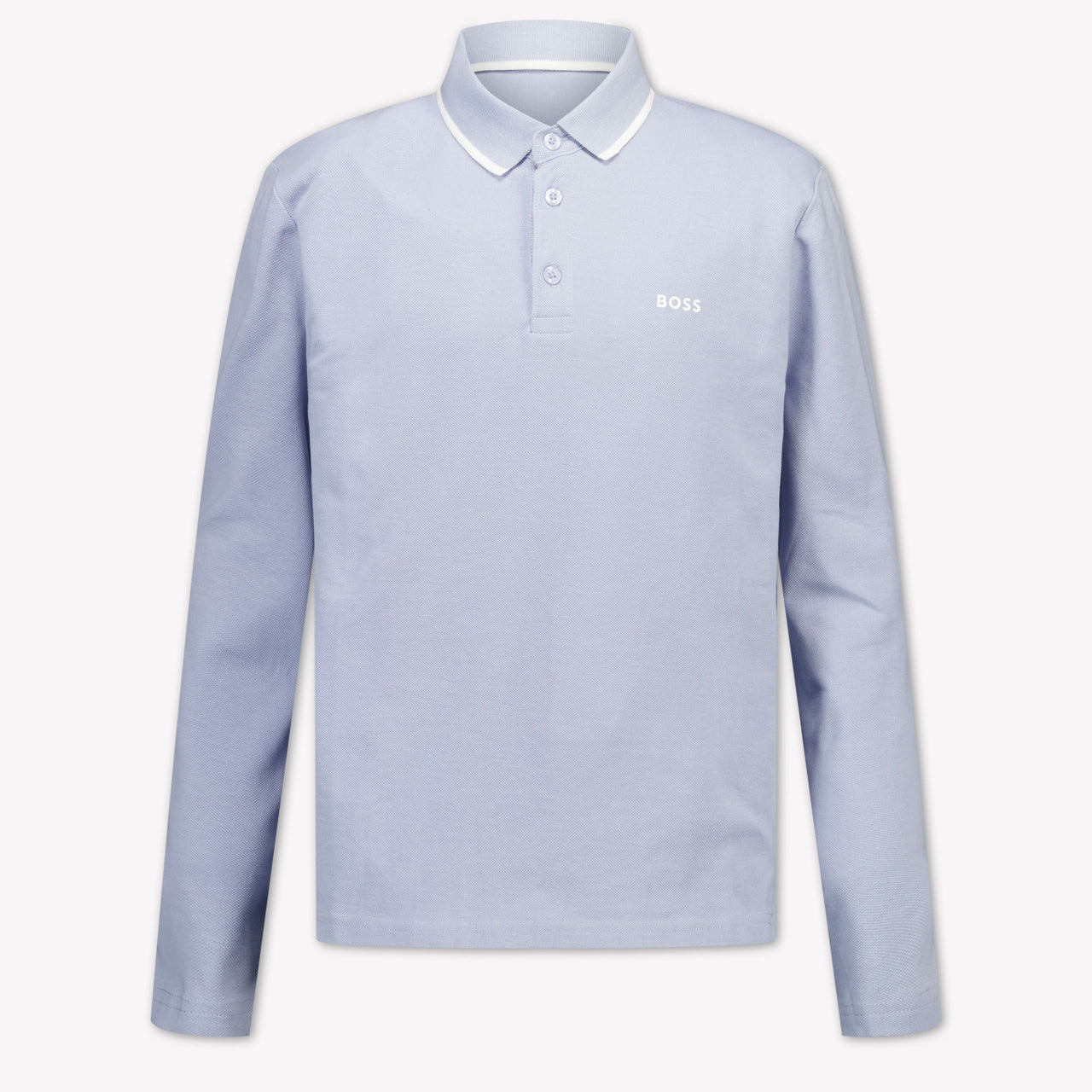 Boss Kinder Jongens Polo In Licht Blauw