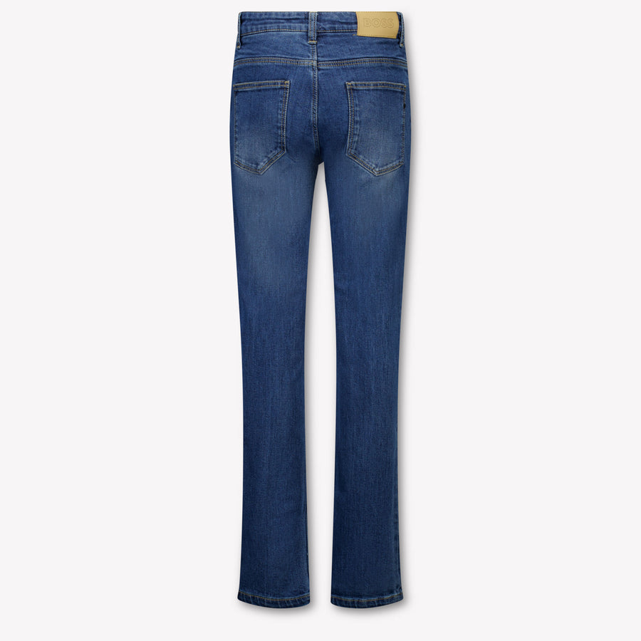 Boss Kids Boys Jeans In Blue