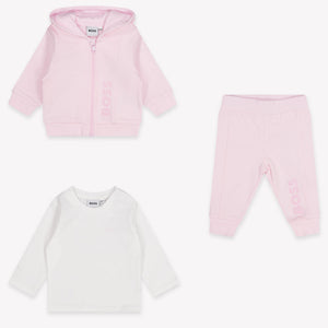 Boss Baby Meisjes Joggingpak In Licht Roze