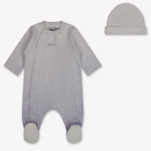 Boss Baby Boys Playsuit In Light Blue