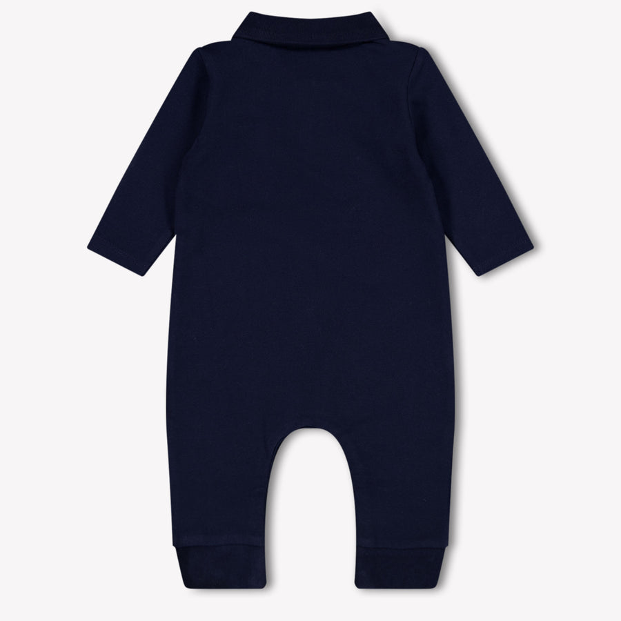 Boss Baby Boys Playsuit In Navy
