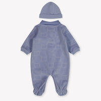 Boss Baby Boys Playsuit In Light Blue