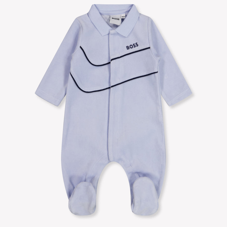 Boss Baby Boys Romper in Light Blue