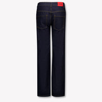 HUGO Kinder Jongens Jeans In Donker Blauw