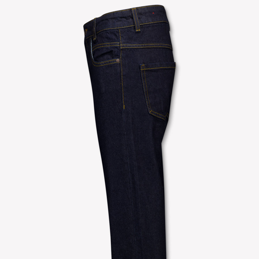 HUGO Kinder Jongens Jeans In Donker Blauw