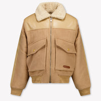 Lanvin Kids Boys Winter coat In Beige