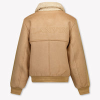 Lanvin Kids Boys Winter coat In Beige