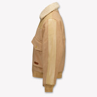 Lanvin Kids Boys Winter coat In Beige