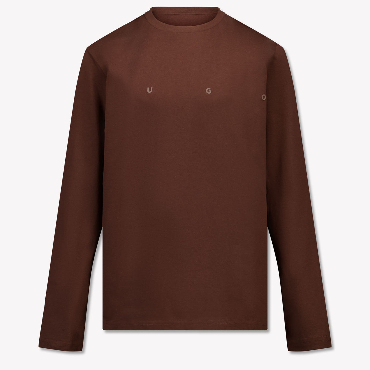 HUGO Kids Boys T-Shirt In Dark Brown