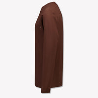 HUGO Kids Boys T-Shirt In Dark Brown