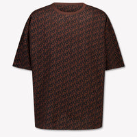 HUGO Boys T-Shirt in Dark Brown