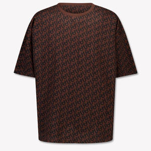 HUGO Boys T-Shirt in Dark Brown