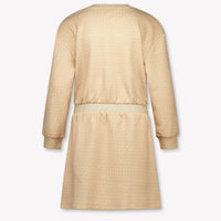 Michael Kors Kinder Meisjes Jurk In Beige