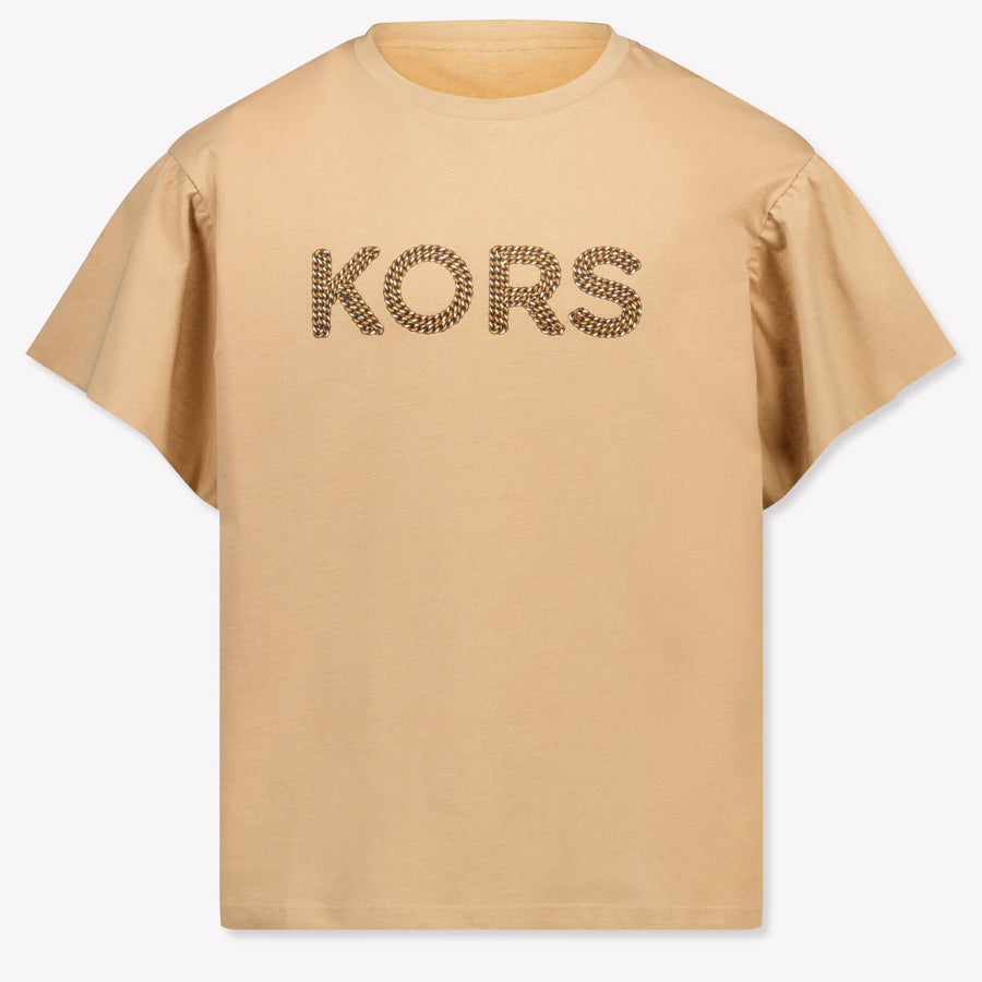 Michael Kors Kinder Meisjes T-Shirt In Beige