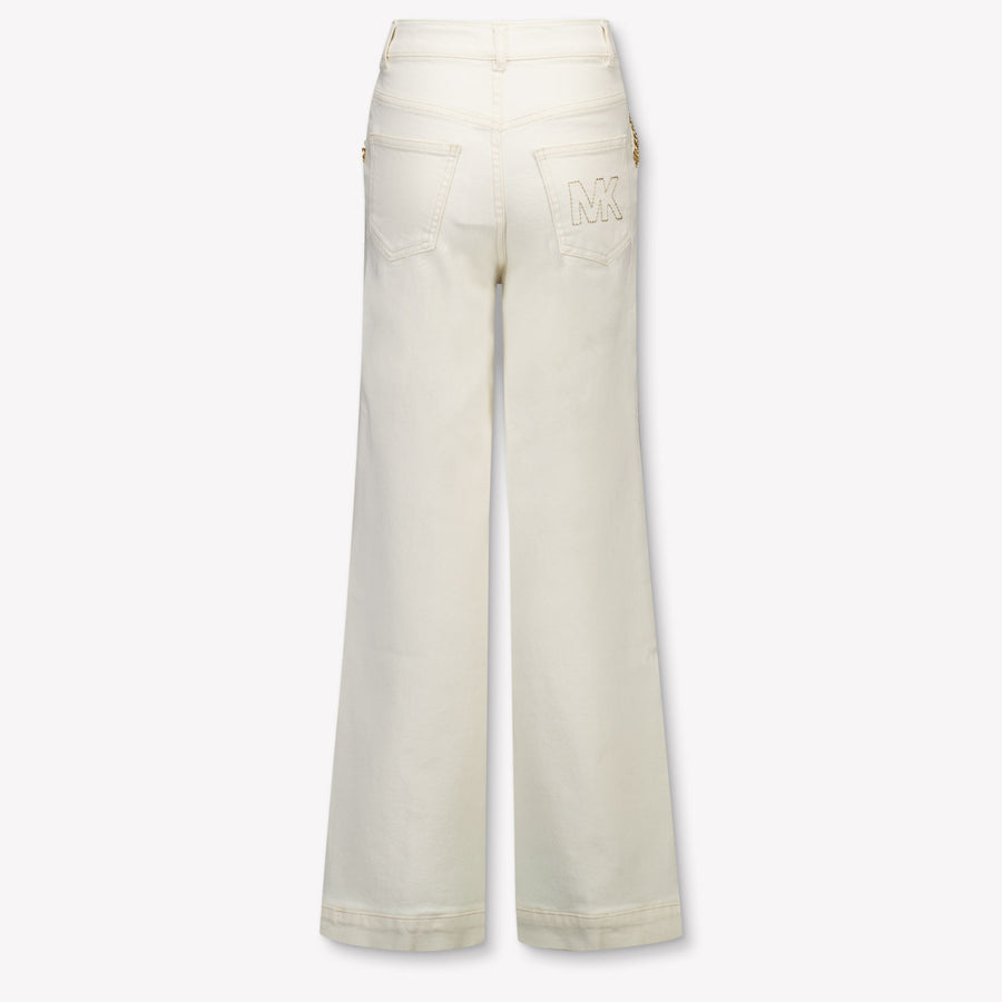 Michael Kors Kids Girls Pants In OffWhite