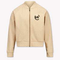 Michael Kors Girls Cardigan in Beige