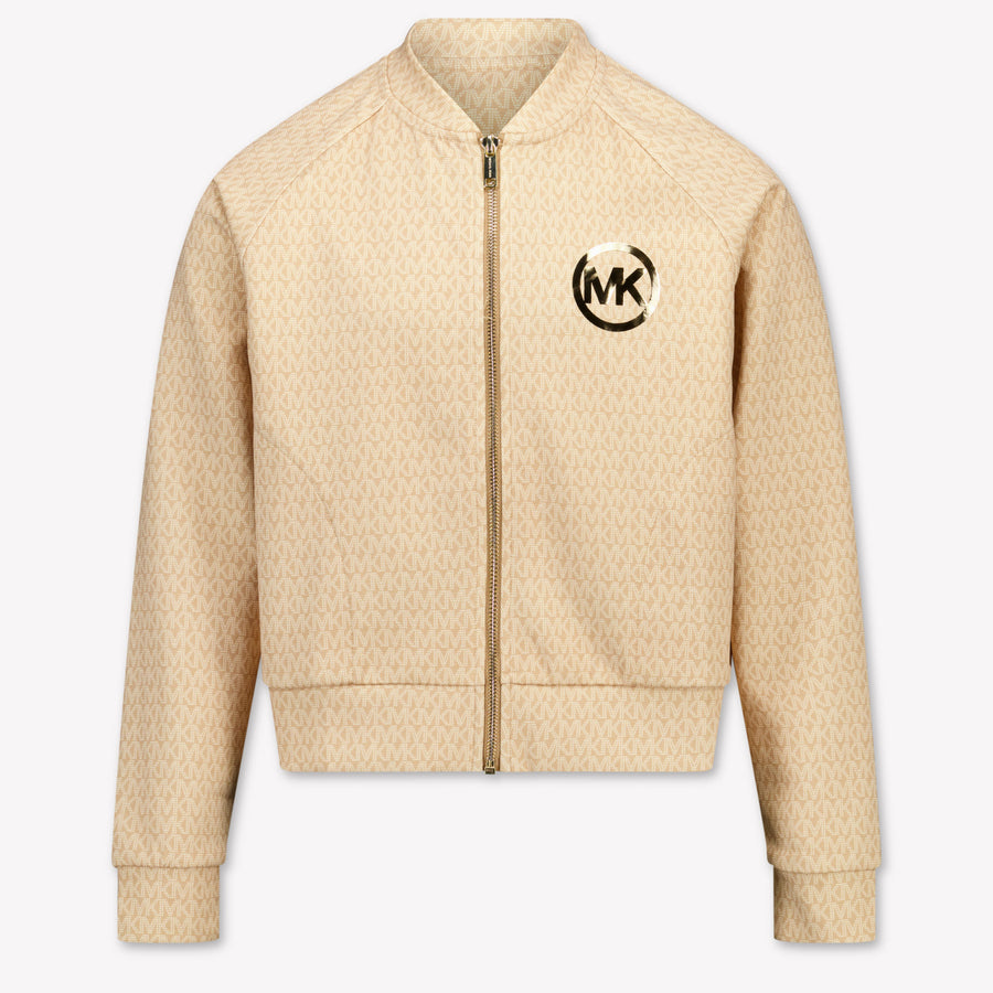 Michael Kors Girls Cardigan in Beige