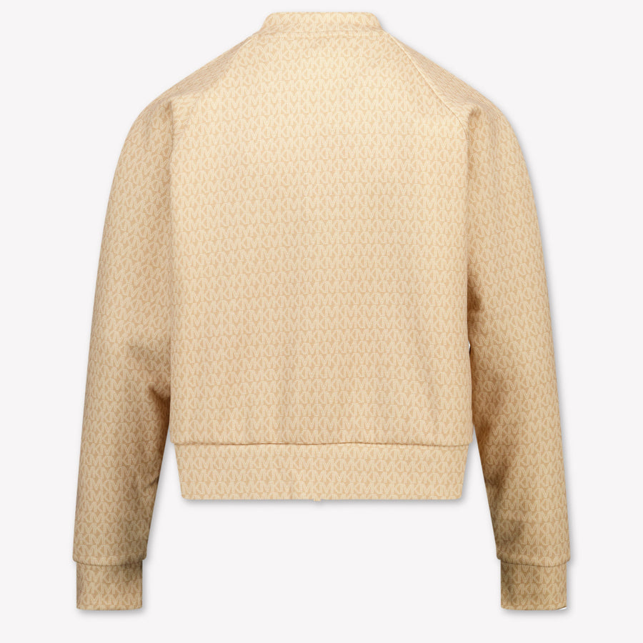 Michael Kors Girls Cardigan in Beige