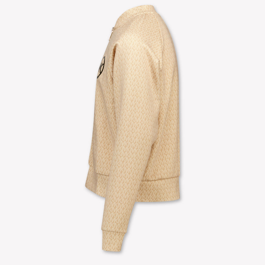 Michael Kors Girls Cardigan in Beige