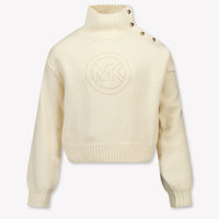 Michael Kors Girls Sweater in Off-White