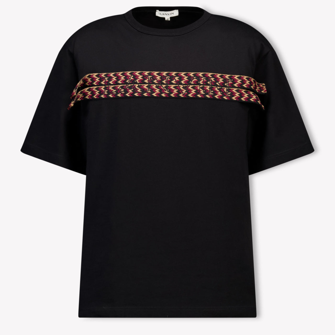 Lanvin Kinder Jongens T-Shirt In Zwart
