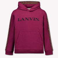 Lanvin Kinder Jongens Trui In Bordeaux