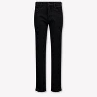 HUGO Kinder Jongens Jeans In Zwart