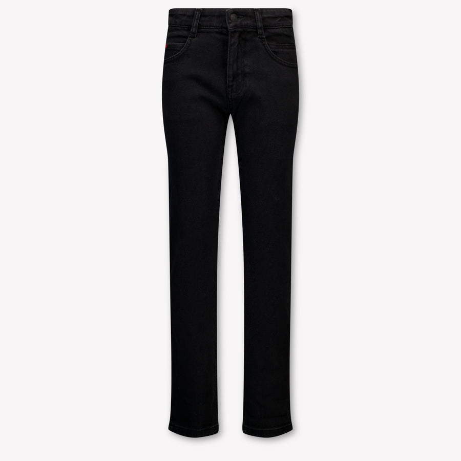 HUGO Kinder Jongens Jeans In Zwart