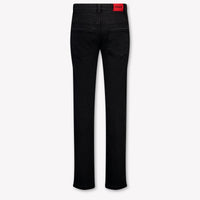 HUGO Kinder Jongens Jeans In Zwart