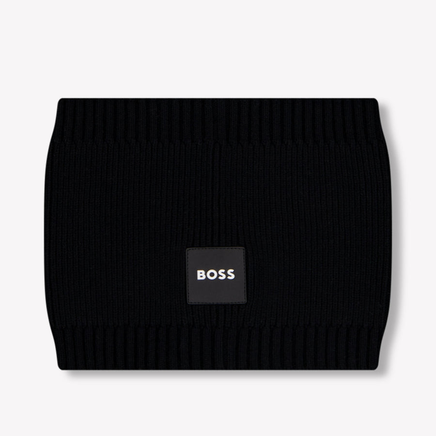 Boss Boys Scarf in Black