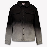 HUGO Kinder Jongens Blouse In Zwart