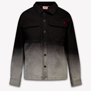 HUGO Kinder Jongens Blouse In Zwart