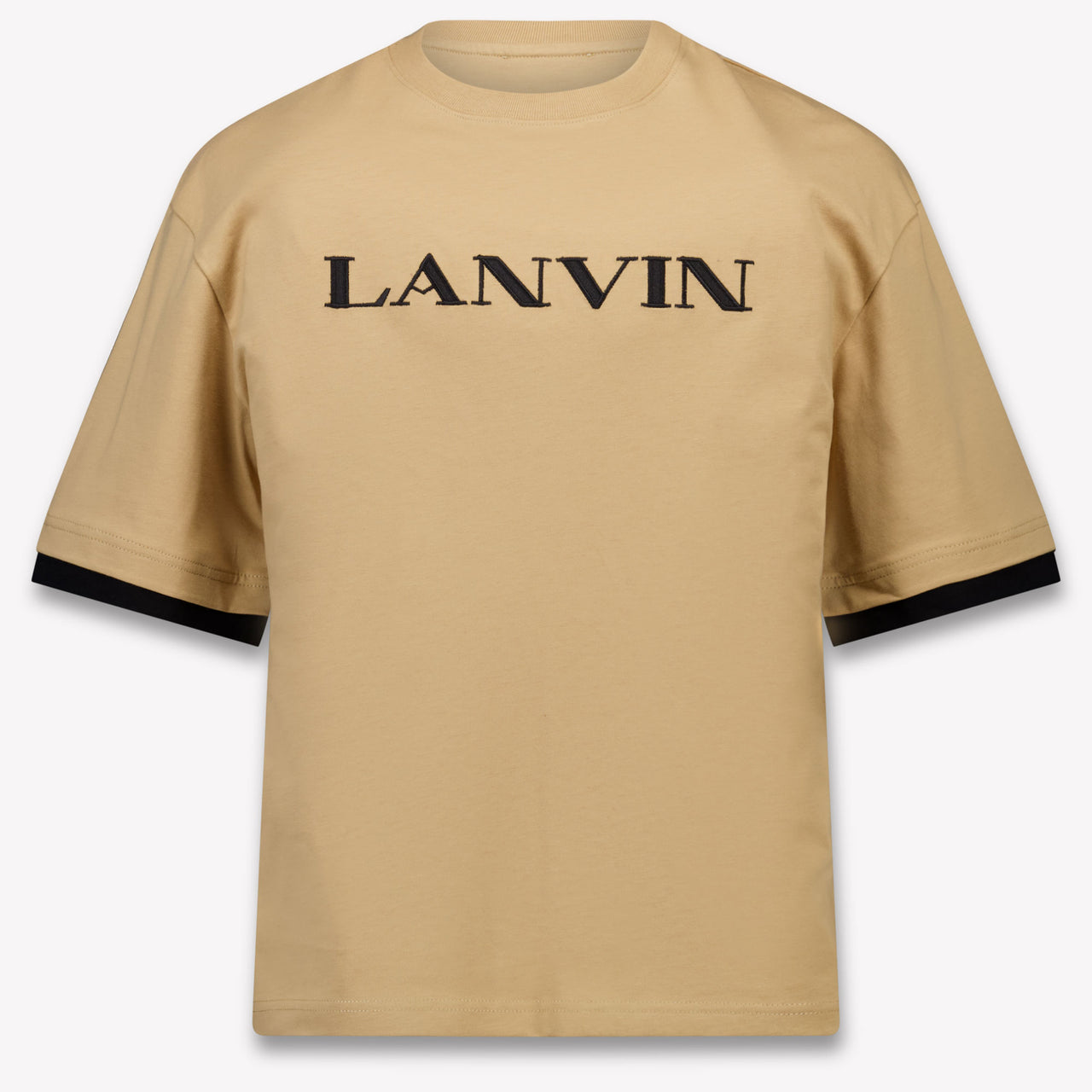 Lanvin Kinder Jongens T-Shirt In Beige