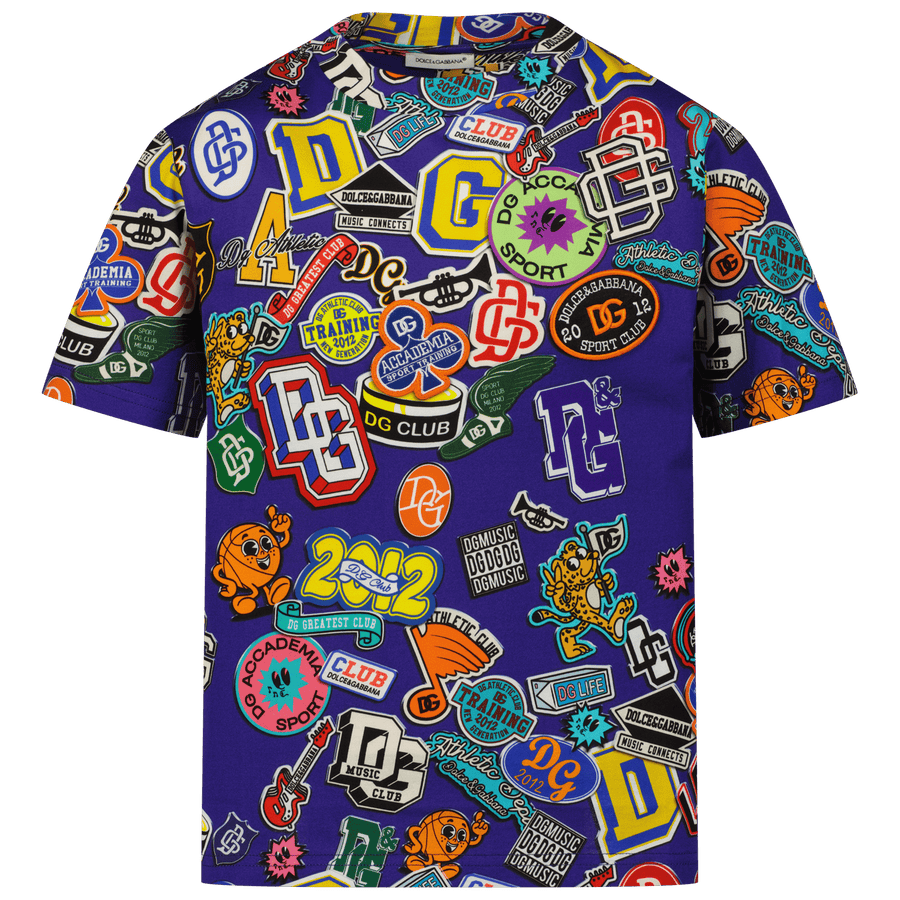 Dolce & Gabbana Boys T-Shirt Cobalt Blue