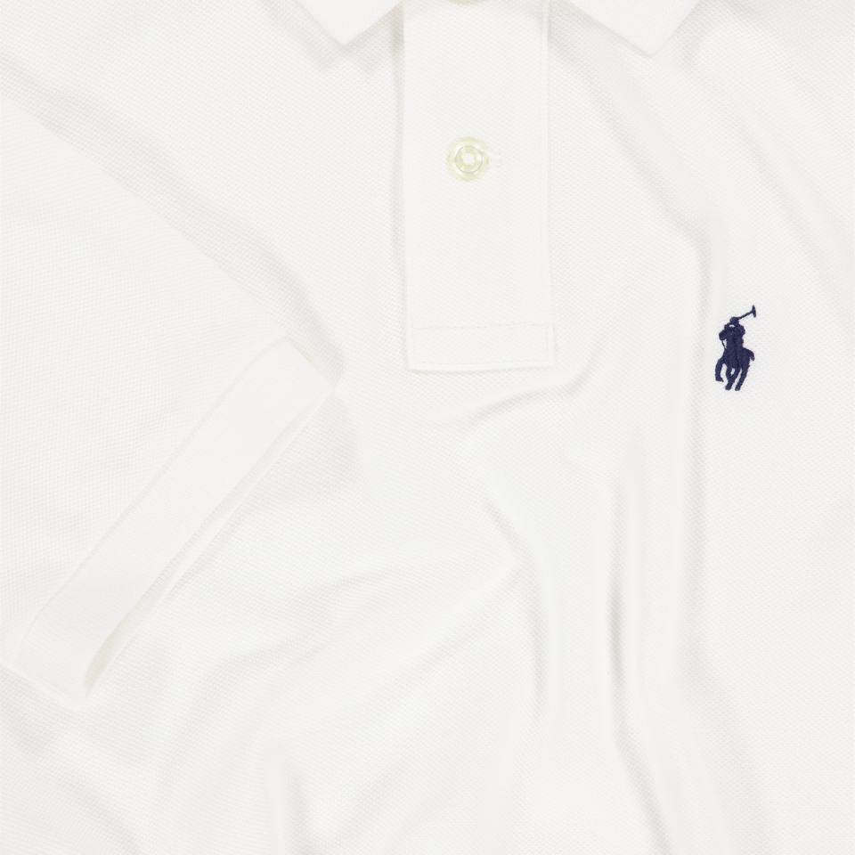 Ralph Lauren Kinder Jongens Polo In Wit