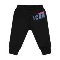 Dsquared2 Baby Unisex Broek Zwart