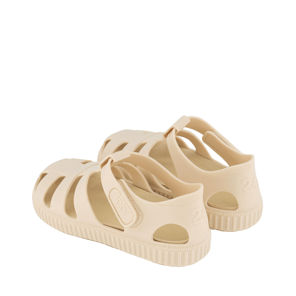 Igor Kinder Unisex Sandalen Off White