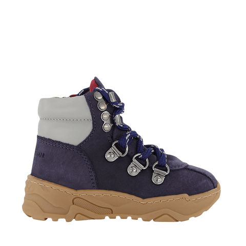 Armani Kids Boys Sneakers Navy