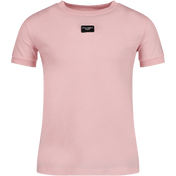 Dolce & Gabbana Kinder T-Shirt Licht Roze