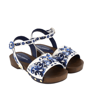 Dolce & Gabbana Kinder Meisjes Sandalen Blauw 25