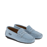 Atlanta Mocassin Kinder Unisex Schoenen Licht Blauw
