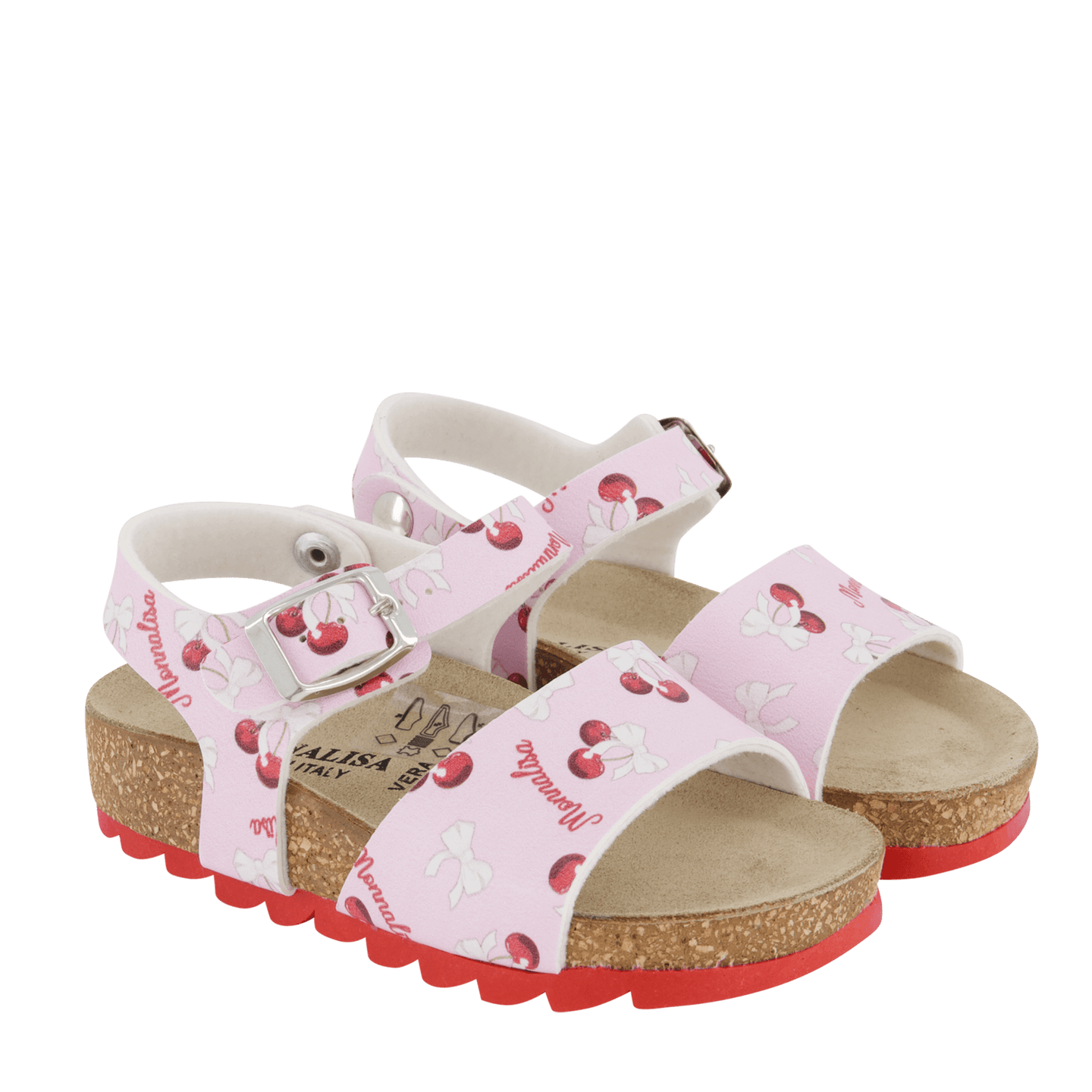 MonnaLisa Kinder Meisjes Sandalen Licht Roze 20