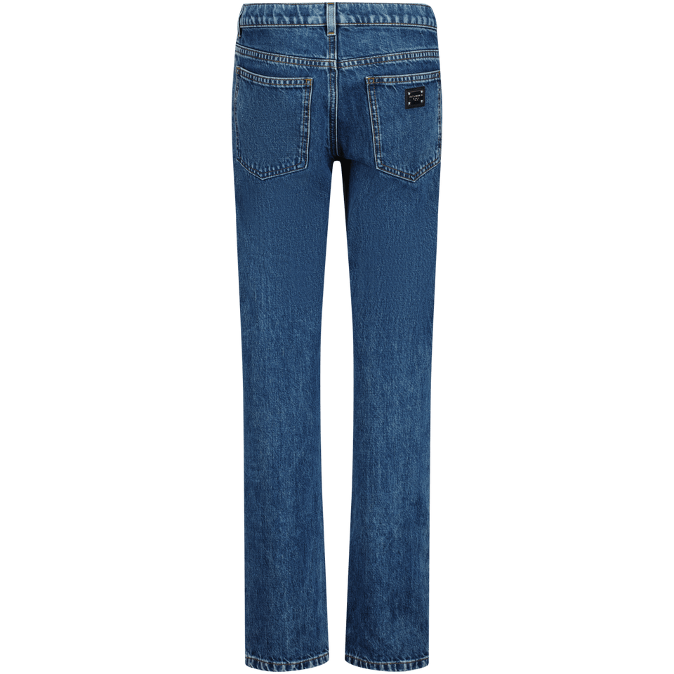 Dolce & Gabbana Kinder Jeans Blauw