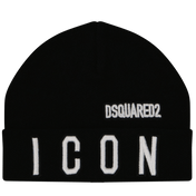 Dsquared2 Baby Unisex hat Black