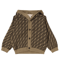 Fendi Baby Unisex Vesten Bruin 3 mnd