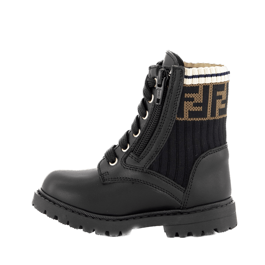 Fendi Kinder Unisex Schoenen Zwart