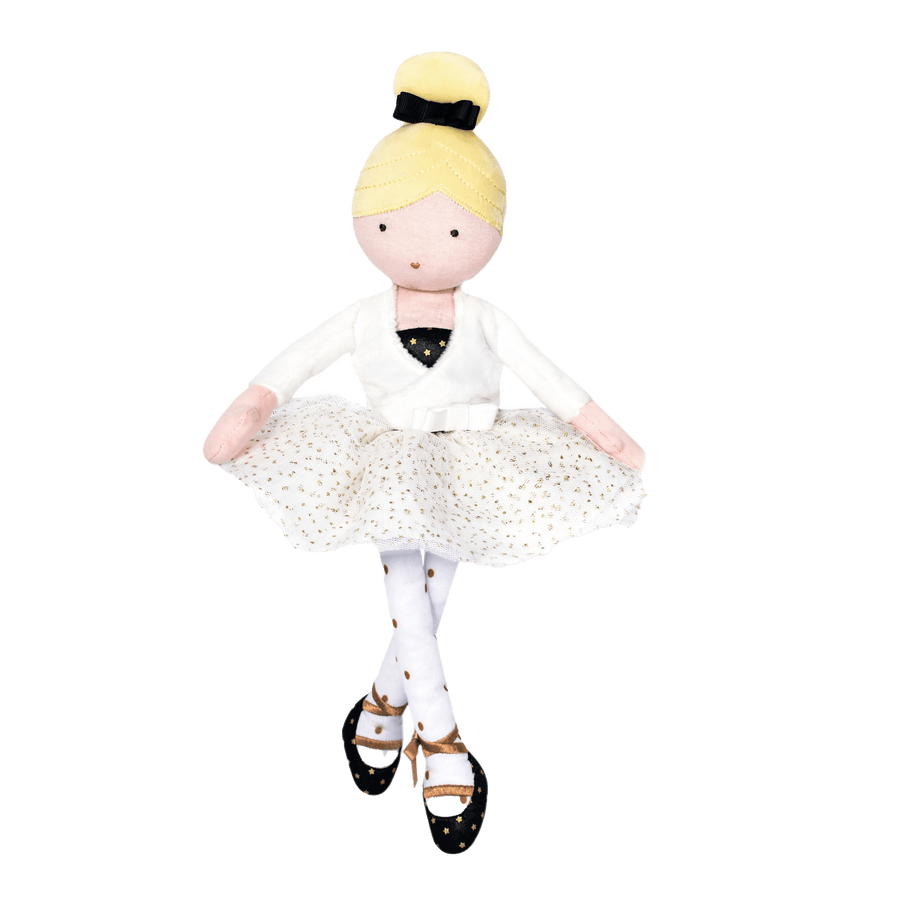 Doudou Et Compagnie Baby Ballet Flats Anais Silver