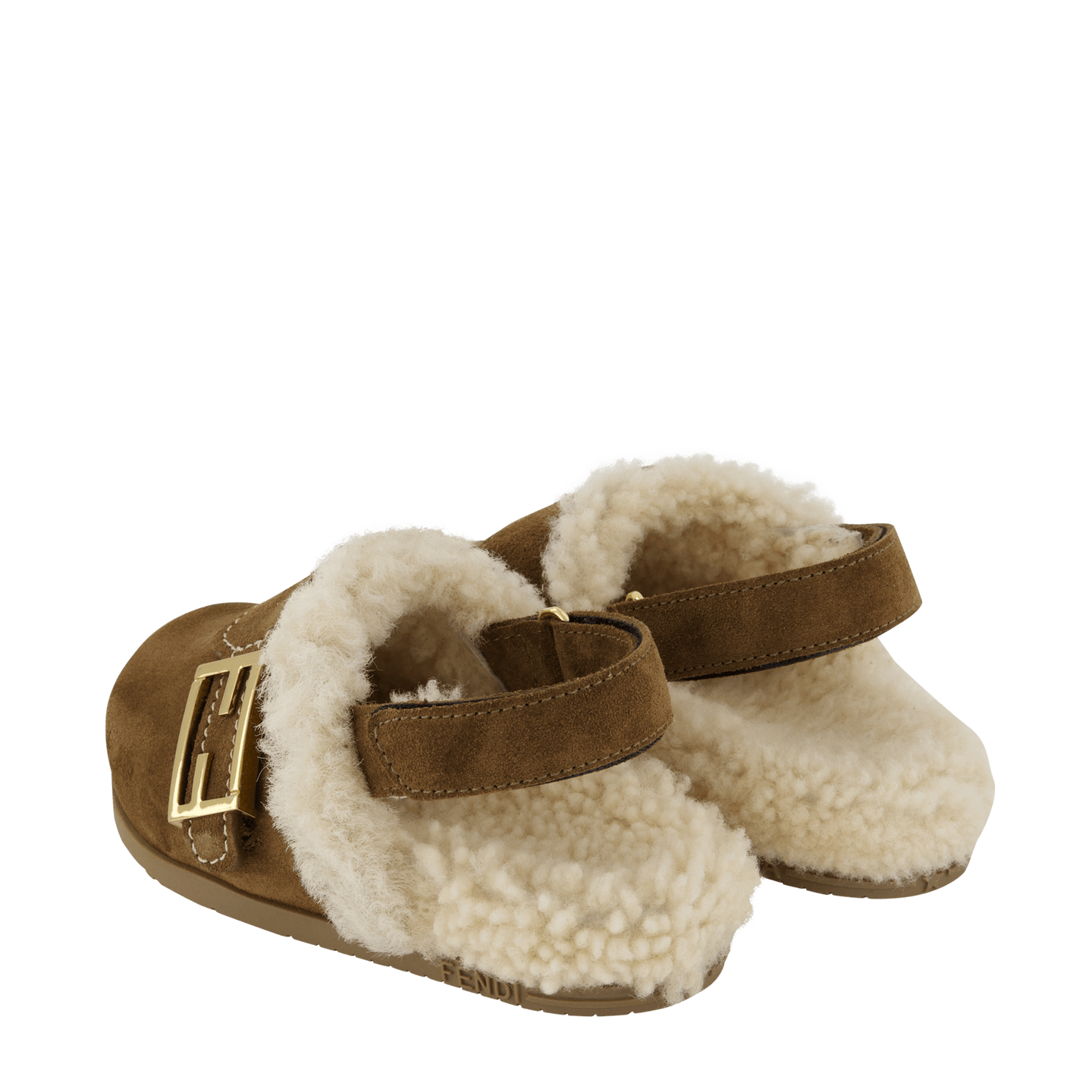 Fendi Kinder Meisjes Sandalen Bruin 27